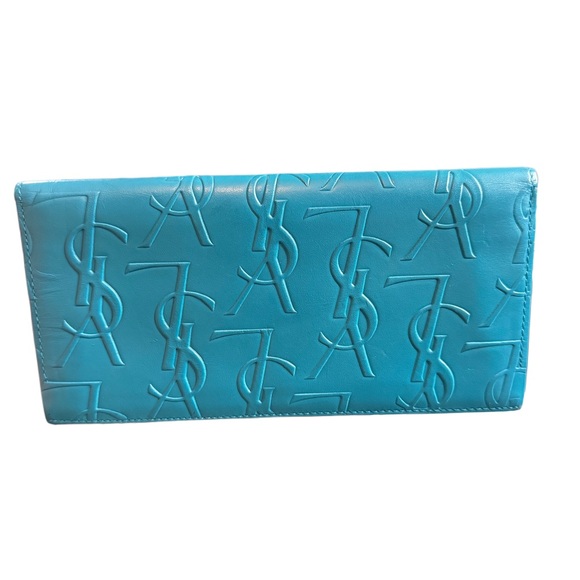 YVES SAINT LAURENT "YSL" Long Wallet - Picture 3 of 11